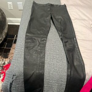 Prada leather Slim pant size 38